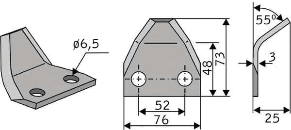 Pièces agricoles - Fenaison & élevage - Section de désileuse