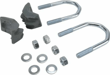 Pièces agricoles - Cloture,Jardin & Sylviculture - Etrier double 1"1/4 - 2"