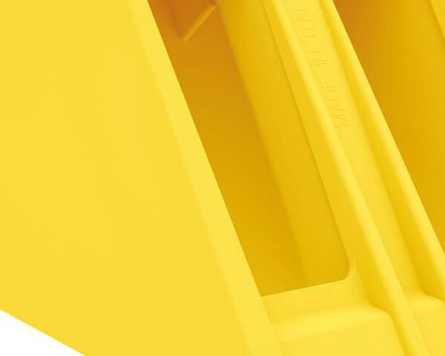 Pièces agricoles - Pièce divers - Cale de roue Crowny® 36, jaune, homologuée, thermoplastique