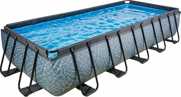 Loisirs - Jouets - Piscine hors-sol 5,4x2,5x1 m pierre