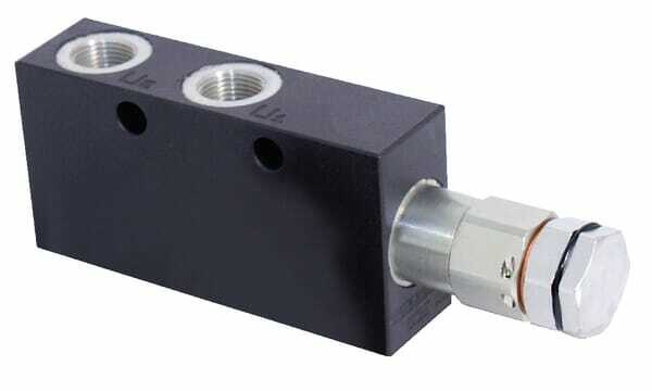 Pièces agricoles - Hydraulique - Soupape d'équilibrage R1116 3/8 G5P4