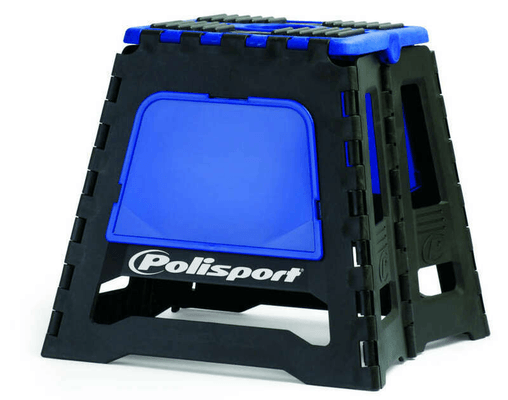Pièces Quad & Motos - Transport - Garage - Paddock - Lève-moto fixe POLISPORT repliable bleu/noir
