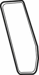 Pièces agricoles - Tracteur pièce origine - Caoutchouc de porte droite