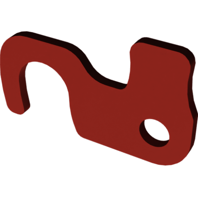 Pièces agricoles - Pièce divers - crochet de verrouillage peint