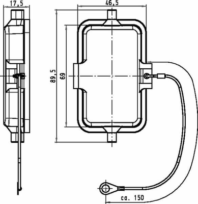 Pièces agricoles - Pièce Pulvérisateur - Couvercle 10B avec 2 cames, plastique