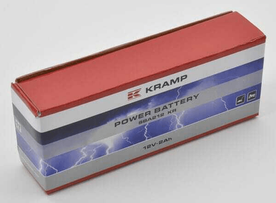Pièces agricoles - Eclairage - Batterie 12V 2Ah Kramp