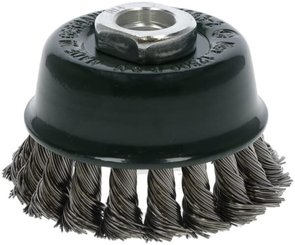 Outils - Outils divers - Brosse métallique M14 65 mm en acier inoxydable