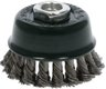 Brosse métallique M14 65 mm en acier inoxydable