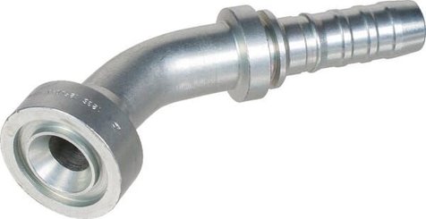Pièces agricoles - Hydraulique - Racc. à sertir 45° DN20-41,3 CAT