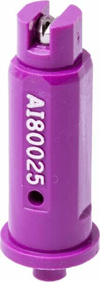 Pièces agricoles - Pièce Pulvérisateur - Buse d'injection d'air AI 80° 025 acier inoxydable violet