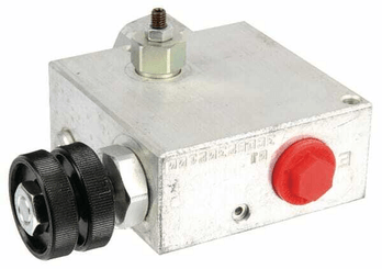 Pièces agricoles - Hydraulique - Rég. de débit. 3 voies A06+VMP