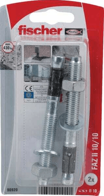 Pièces agricoles - Fasteners - Pivot d'ancrage FAZ 10/10 (2)