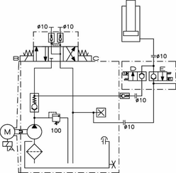 Pièces agricoles - Hydraulique - Unité de MPP85H004