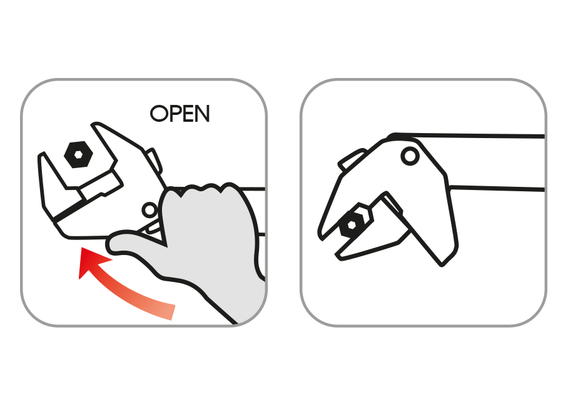 Outils - Outils divers - Clé à reprise rapide 300mm