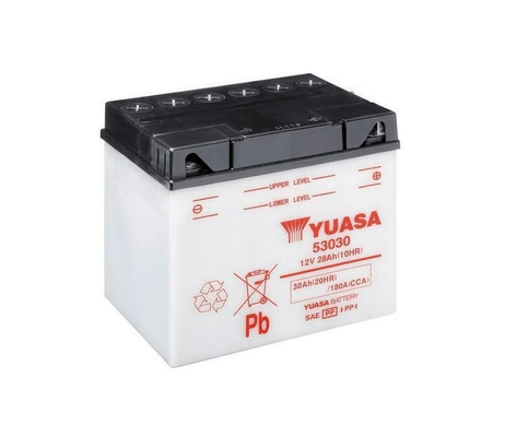 Pièces Quad & Motos - Electrique - Batterie YUASA conventionnelle sans pack acide - 53030