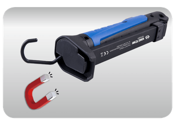 Outils - Outils divers - Lampe d'inspection aluminium slim pliable et rechargeable COB+SMD LED
