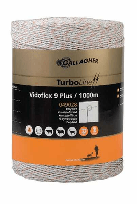 Pièces agricoles - Cloture,Jardin & Sylviculture - Vidoflex 9 1 000 m blanc