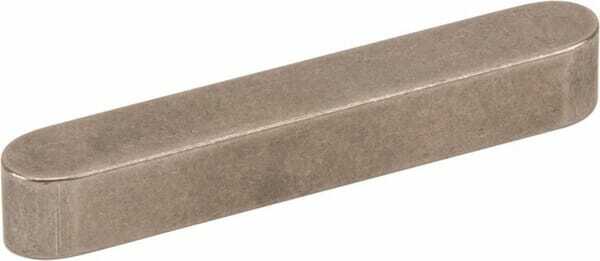 Pièces agricoles - Fasteners - Clavette parallèle à bouts arrondis 5x5x25 acier inox