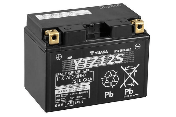 Pièces Quad & Motos - Electrique - Batterie YUASA W/C sans entretien activé usine - YTZ12S