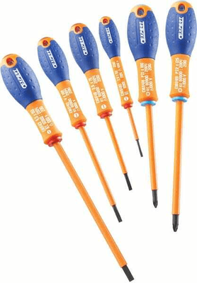 Outils - Outils divers - Jeu de 6 tournevis isolés