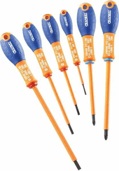 Outils - Outils divers - Jeu de 6 tournevis isolés