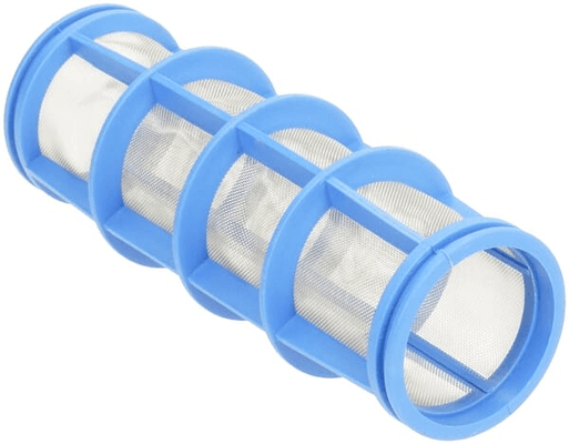 Pièces agricoles - Pièce Pulvérisateur - Cartouche filtrante 50 mesh bleu avec joints toriques