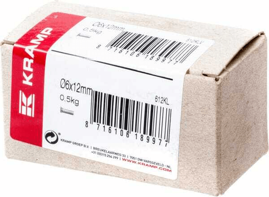 Pièces agricoles - Aménagements paysagers - Paquet de rivets 0,5 kg 6x12
