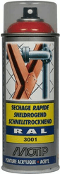Chimie - Chimie divers - RAL 3001 spray rouge signalisation