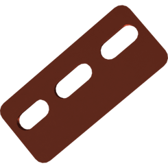 Pièces agricoles - Pièce divers - support de racleur central -peint-