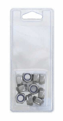 Pièces agricoles - Fasteners - Ecrou autobloquant inox M10 x 1,5 (10)