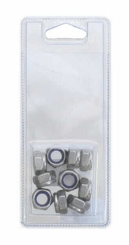 Pièces agricoles - Fasteners - Ecrou autobloquant inox M10 x 1,5 (10)