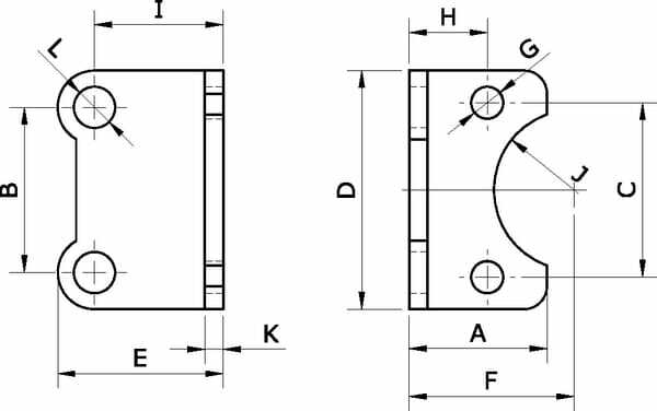Pièces agricoles - Pièce pneumatique - Fixation sur pied