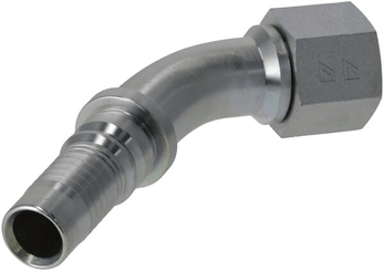Pièces agricoles - Hydraulique - Raccord à sertir 4SH-DN20-1,1/16" UNF-45°