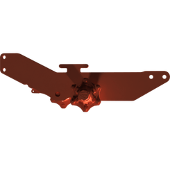 Pièces agricoles - Pièce Semoir - Cadre de roue l. sans frein -peint-