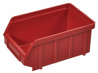 Pièces agricoles - Outils atelier - Bac 54 rouge 175x105x75mm