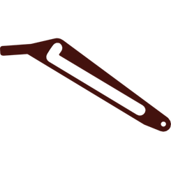 Pièces agricoles - Pièce divers - loquet peint