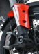 Protection de fourche R&G RACING noir Ducati Multistrada 1200