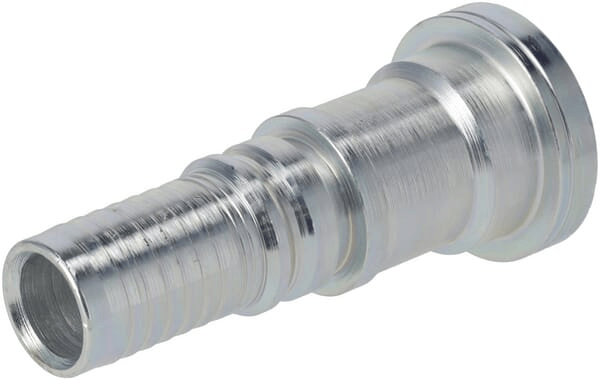 Pièces agricoles - Hydraulique - Raccord à sertir 4SH-DN25 avec bride ø47,6 mm