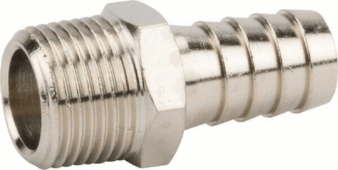 Pièces agricoles - Pièce pneumatique - Embout de tuyau 12 mm x 3/8"