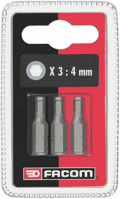 Outils - Outils divers - Lot de 3 embouts 4.0mm