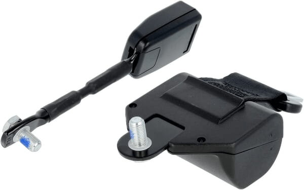 Pièces agricoles - Pièce divers - Ceinture de sécurité noire rétractable 2 points