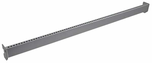 Pièces agricoles - Magasin - Rail sup. 5 x 100 blanc/alu