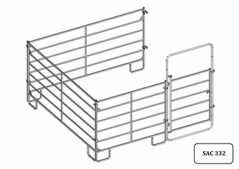 Materiels - Accessoires 100Kg-200Kg - EXTENSION POUR PARC PANEL 3X3M