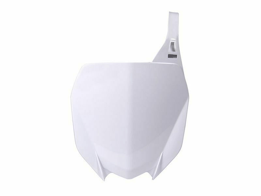 Pièces Quad & Motos - Plastiques - Plaque numéro frontale RACETECH blanc Yamaha YZ-450F
