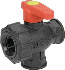 Pièces agricoles - Pièce Pulvérisateur - Vanne b.sph. 3/4" 3v., 1s.ten.