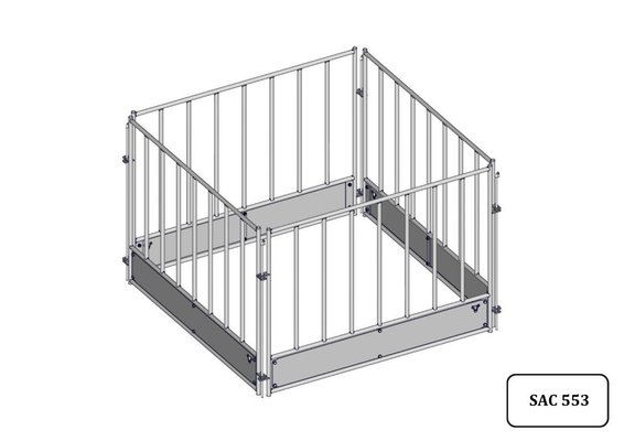 Materiels - Matériel d'élevage - autre - RATELIER BASIC PETIT BETAIL 1.60x1.60M