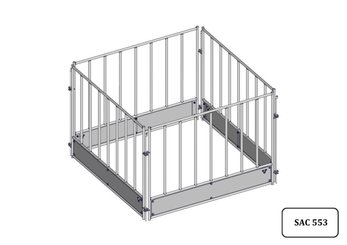 Materiels - Matériel d'élevage - autre - RATELIER BASIC PETIT BETAIL 1.60x1.60M