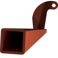 Pièces agricoles - Pièce divers - support de tuyau peint