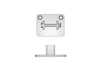 Materiels - Accessoires 0Kg-5Kg - FIXATION MURALE SIMPLE DE BOX