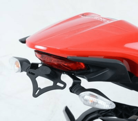 Pièces Quad & Motos - Equipement véhicule - Support de plaque noir R&G RACING